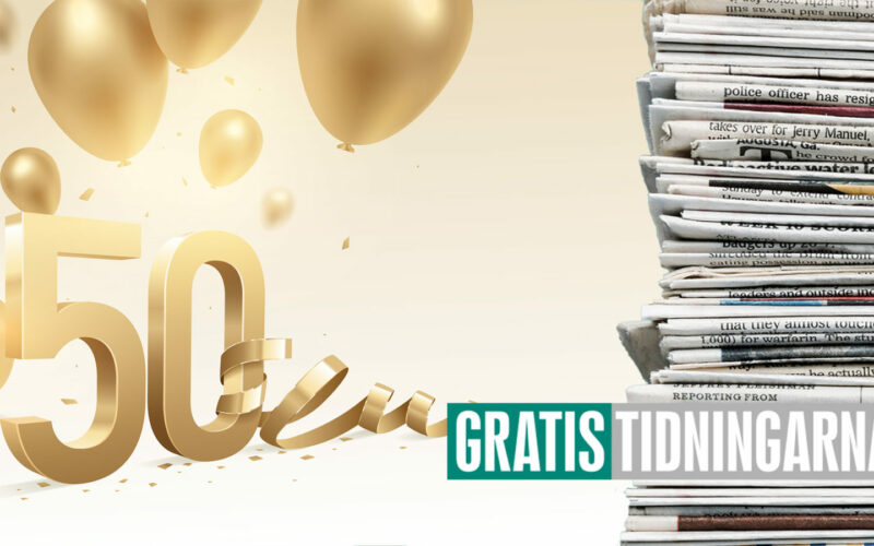 50th Anniversary celebration background. 3D Golden numbers with