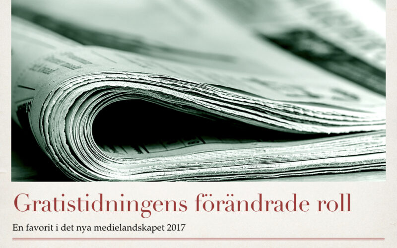 Gratistidningens förändrade roll.001